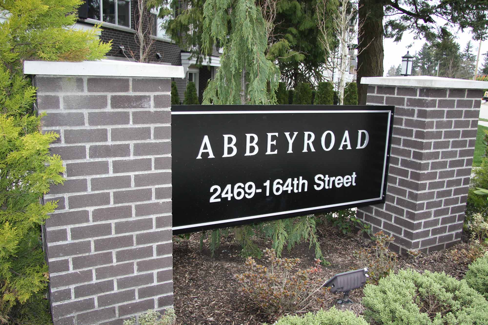 Abbeyroad aluminum sign