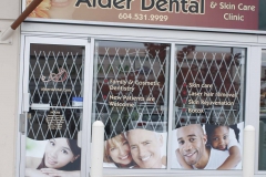 Alder dental windows