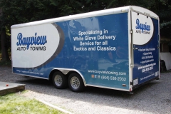 Bayview trailer left rear